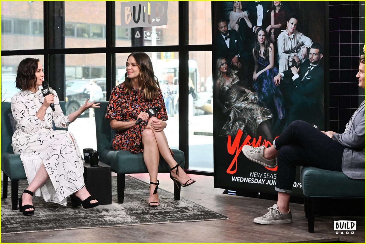 sutton foster younger cast at build series 014308914