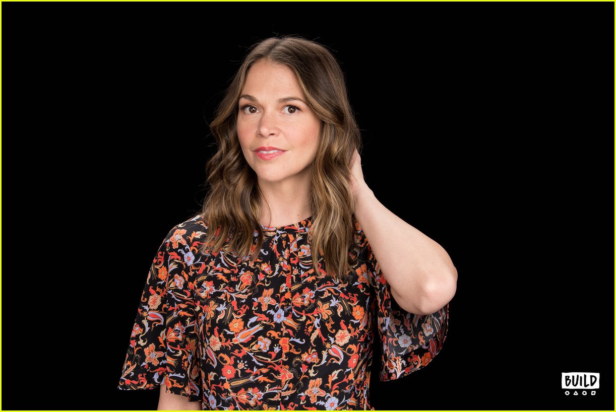 sutton foster younger cast at build series 25
