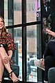 sutton foster younger cast at build series 34