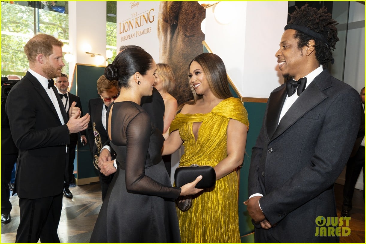 Beyonce Meets Meghan Markle at 'Lion King' European Premiere!: Photo  4321802 | Beyonce Knowles, Jay Z, Meghan Markle, Prince Harry Photos | Just  Jared: Entertainment News