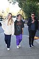 charlie sheen with daughters at billie eilish concert 01