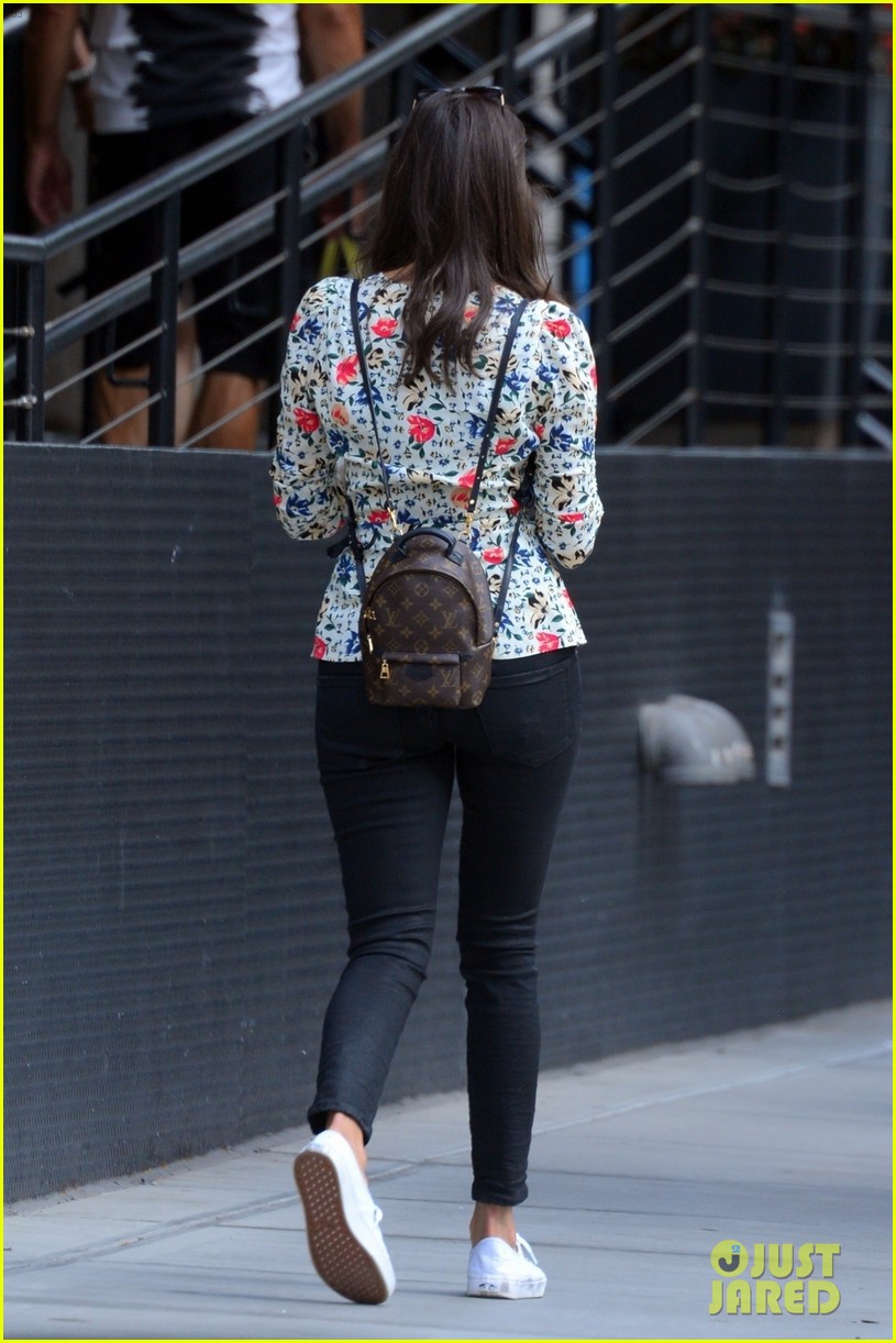 nina dobrev steps out in floral top after sick girl movie announcement 034328599