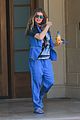 fergie rocks head to toe blue outfit for afternoon meeting 03