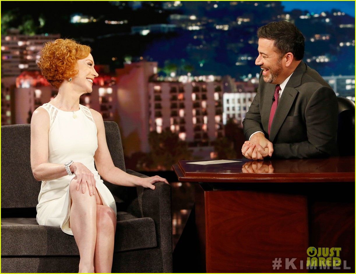 kathy griffin tells kimmel her own mother thought she was a member of isis 014329320