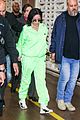 halsey dons neon green outfit while catching flight out of brazil 02