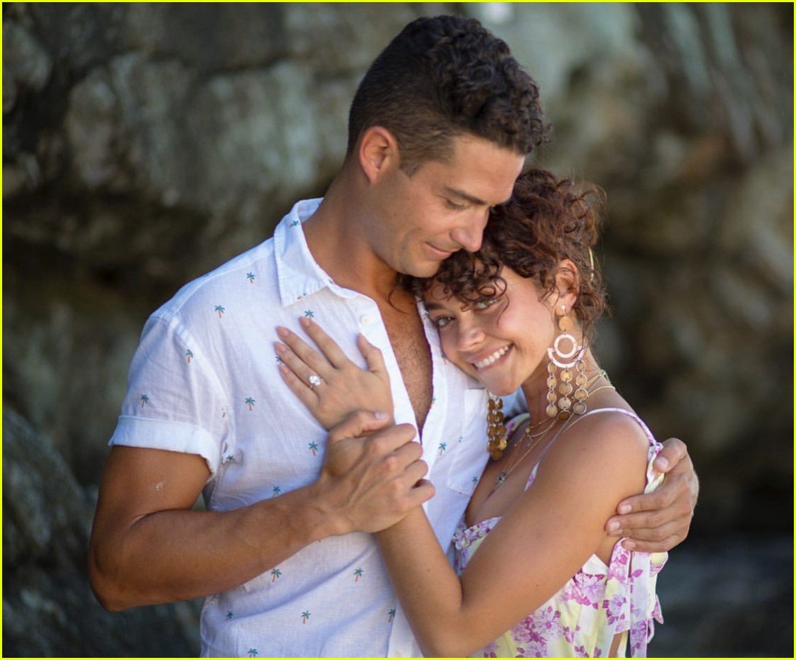 Sarah Hyland Is Engaged to Wells Adams Watch the Proposal! Photo