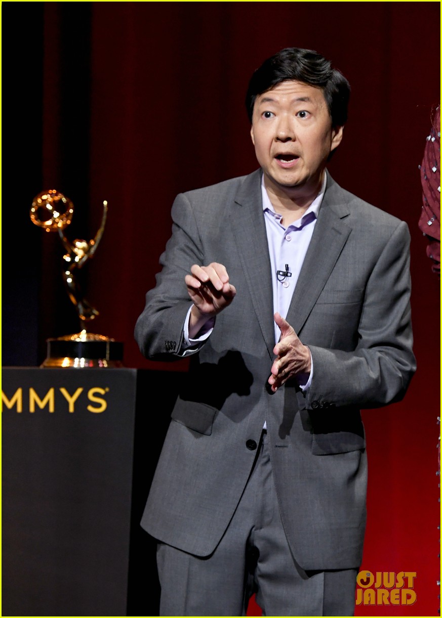 ken jeong darcy carden announce emmy nominations 094322500