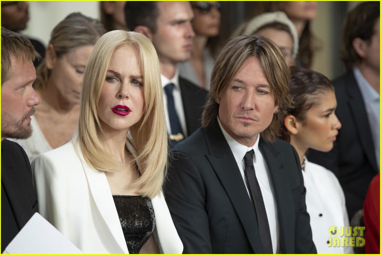 Nicole Kidman Attends Armani Show with Her Real Husband & Her TV