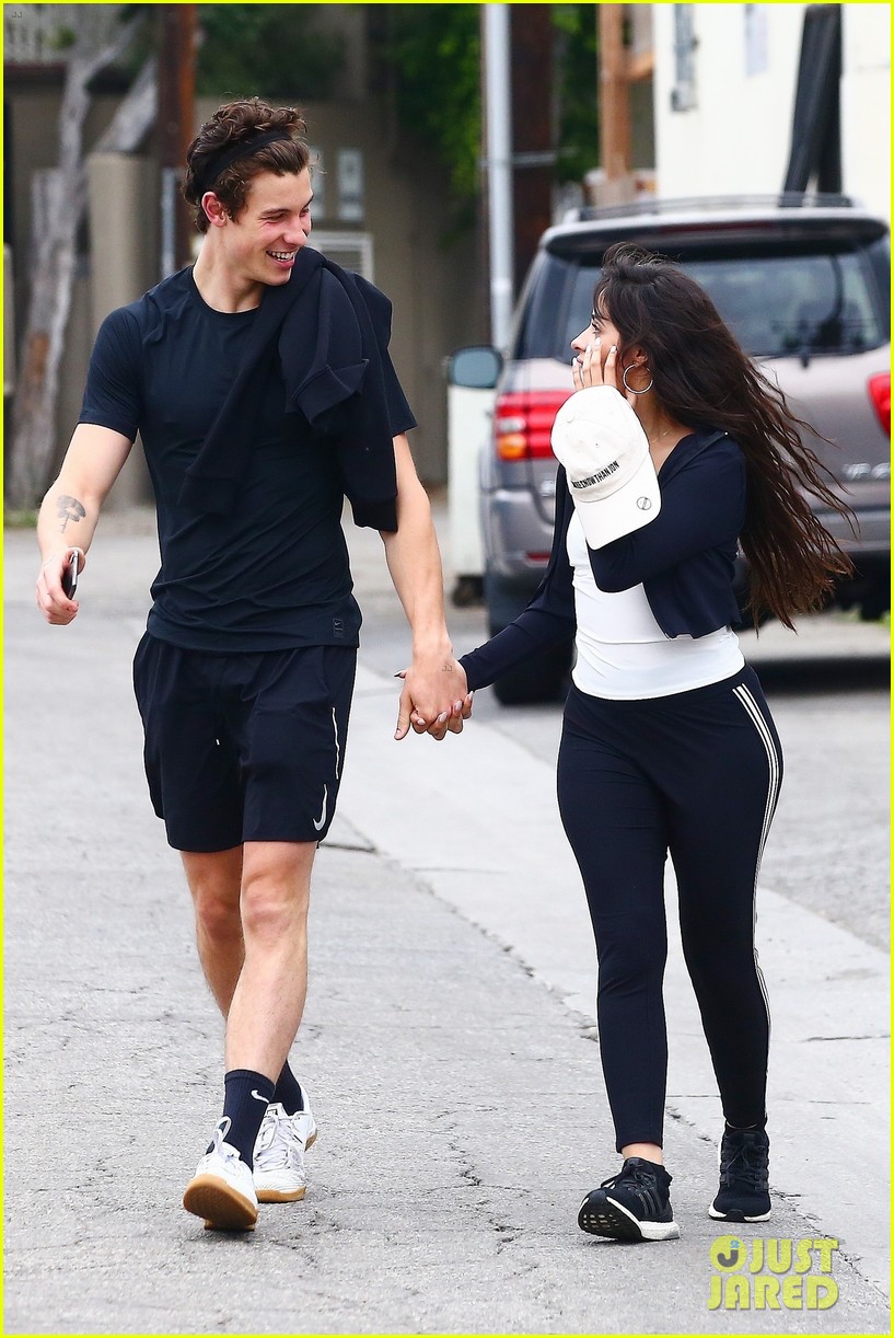 shawn mendes camila cabello hold hands sunday brunch 604319104