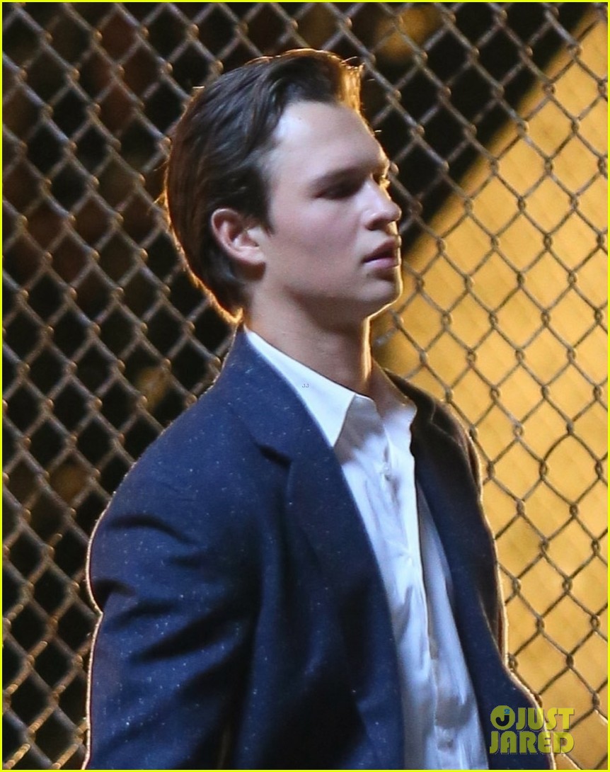 Ansel Elgort Hits the Streets While Filming 'West Side Story' Photo