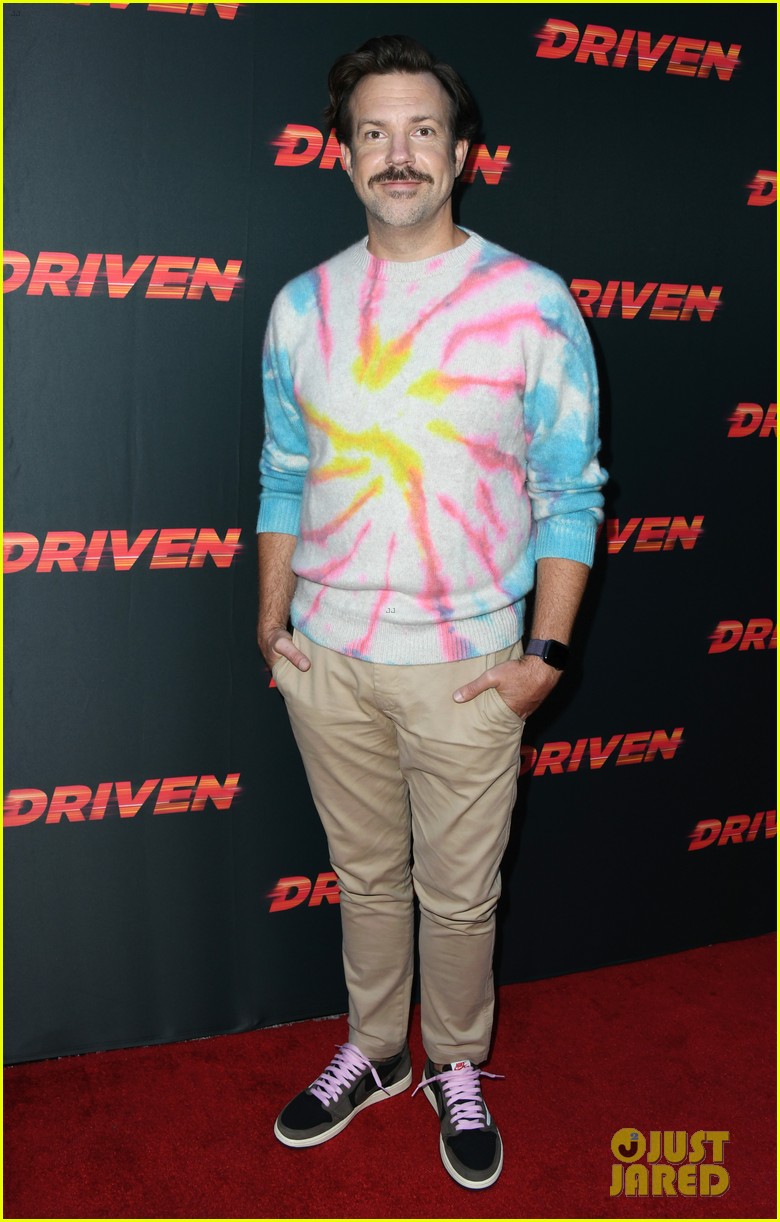 jason sudeikis judy greer lee pace premiere driven hollywood 244328625