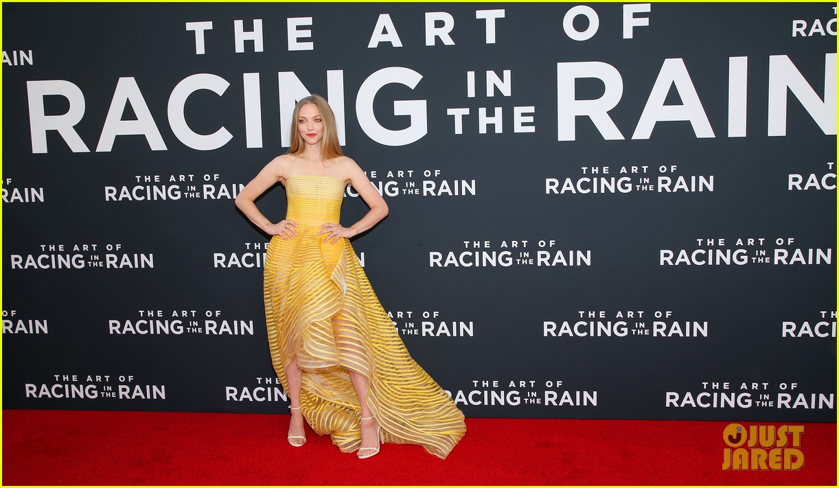 amanda seyfried milo ventimiglia art of racing in the rain premiere 17