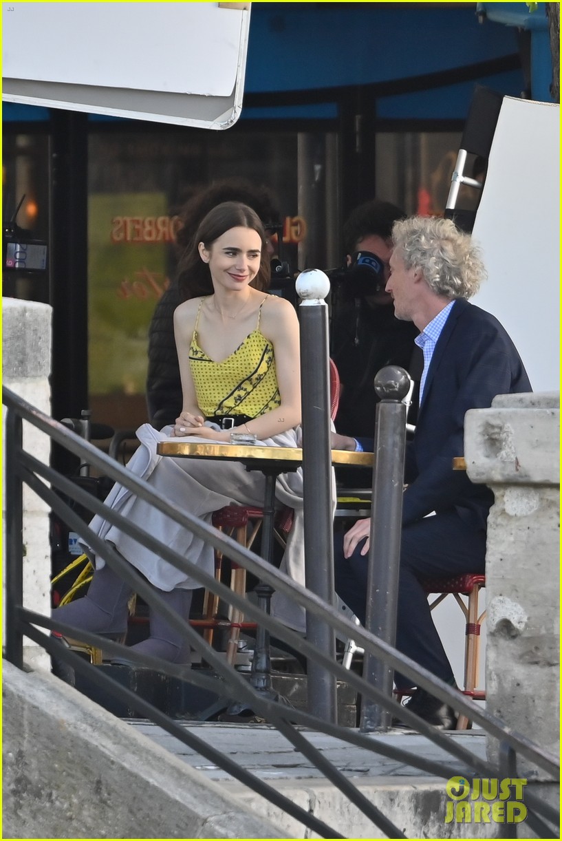 lily collins continues filming emily in paris 04