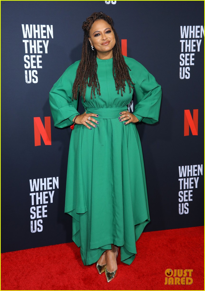 Ava DuVernay Joins Her 'When They See Us' Cast at Netflix FYC Event(02)