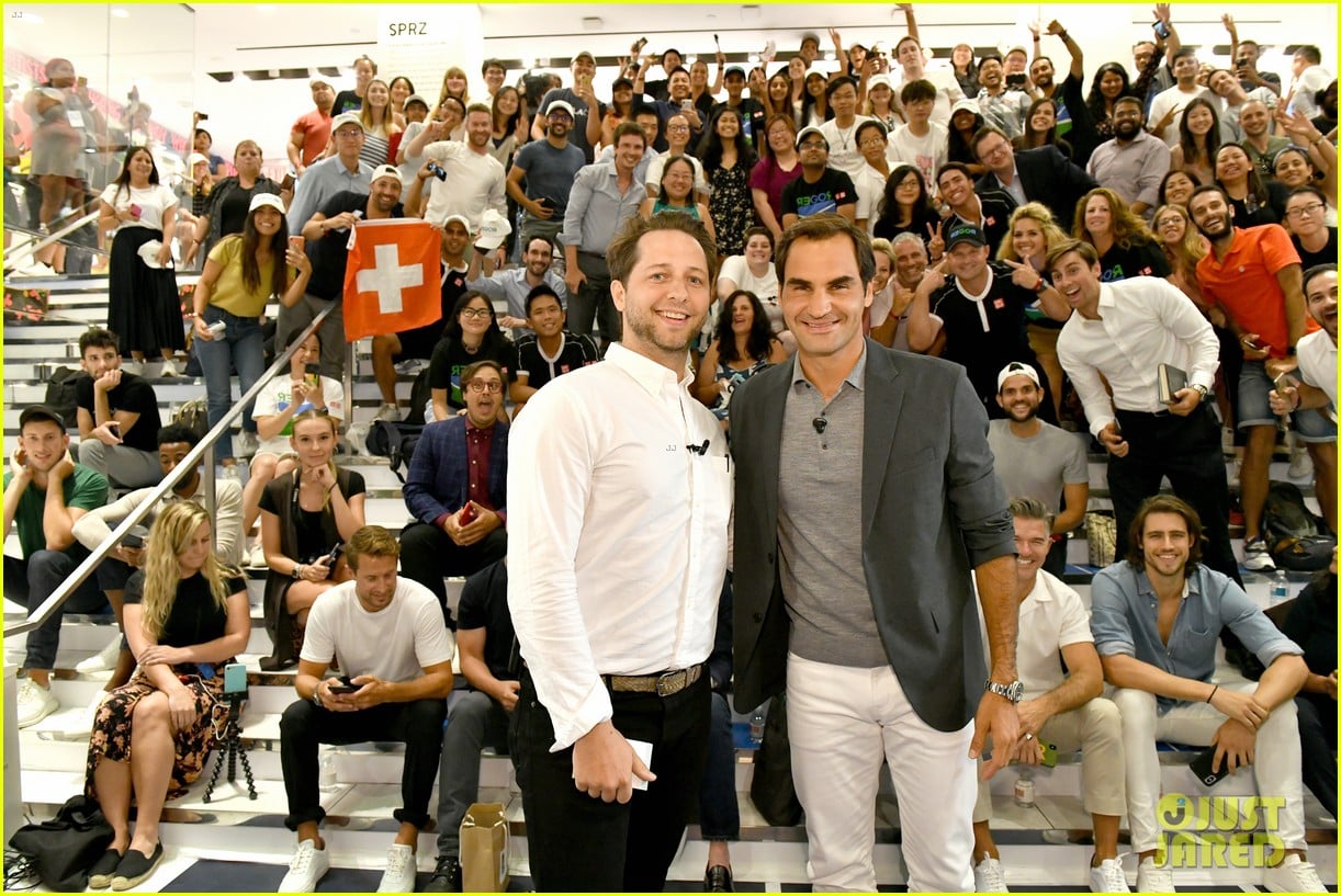 roger federer launches new uniqlo lifewear collection 044337929