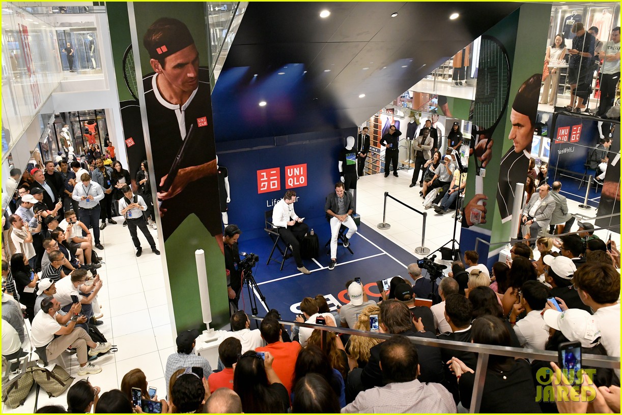 roger federer launches new uniqlo lifewear collection 13