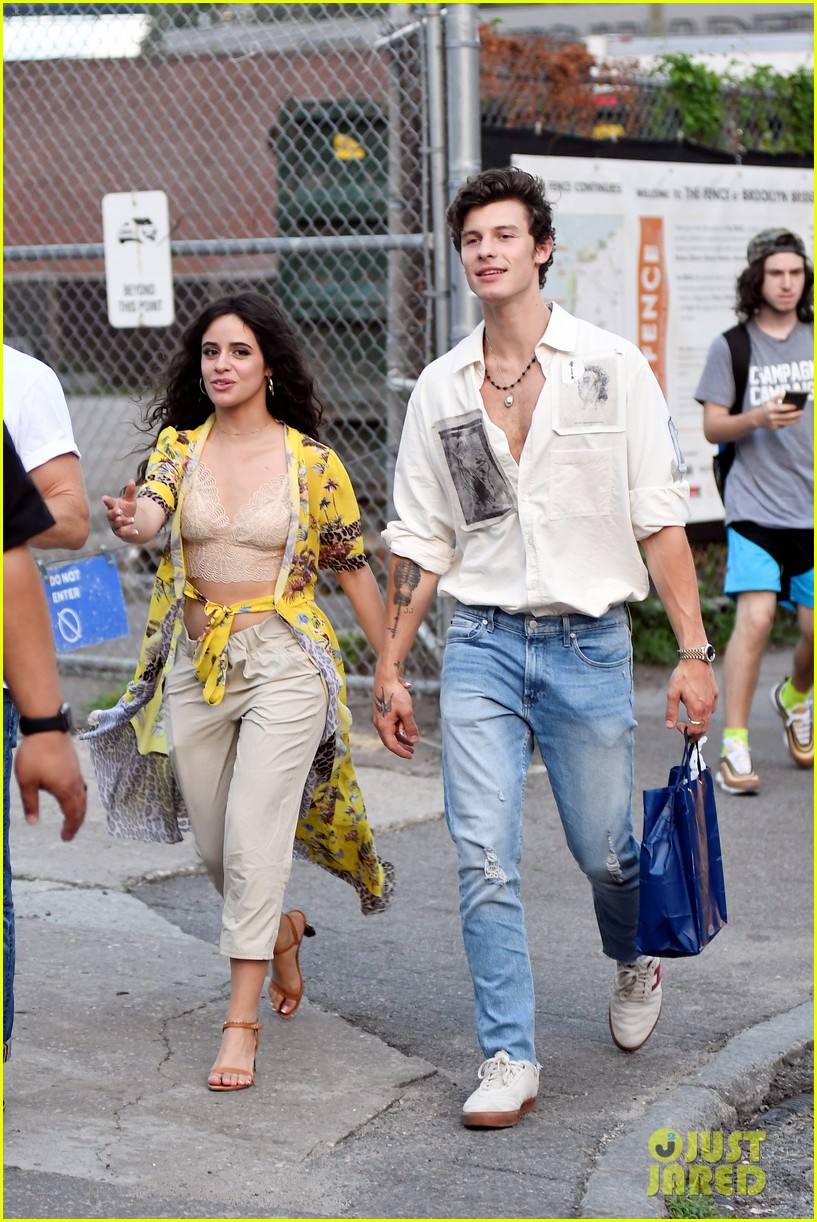 Shawn Mendes & Camila Cabello Hold Hands While Celebrating His 21st