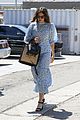 mandy moore is fresh in floral gown for salon visit 04