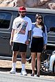 pregnant shay mitchell at bbq with matte babel 01
