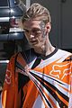 aaron carter shows off new face tattoo running errands in la 08