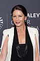 michael douglas gets support from catherine zeta jones at paley center honor 05
