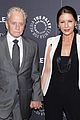 michael douglas gets support from catherine zeta jones at paley center honor 09