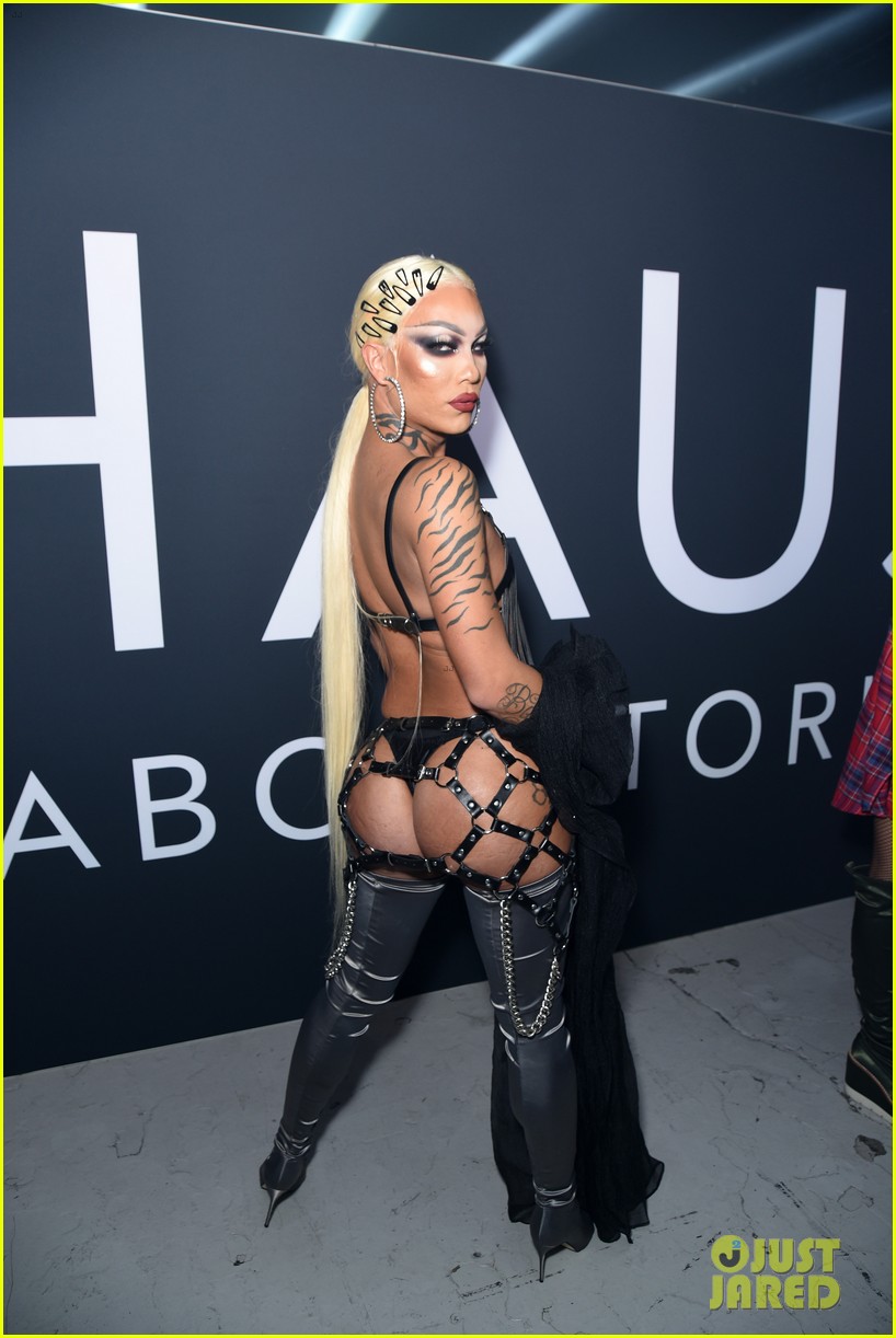 lady gaga celebrates launch of haus laboratories cosmetics line with three outfits 074354064