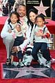 terrence howard kids steal the show at hollywood walk of fame ceremony 03
