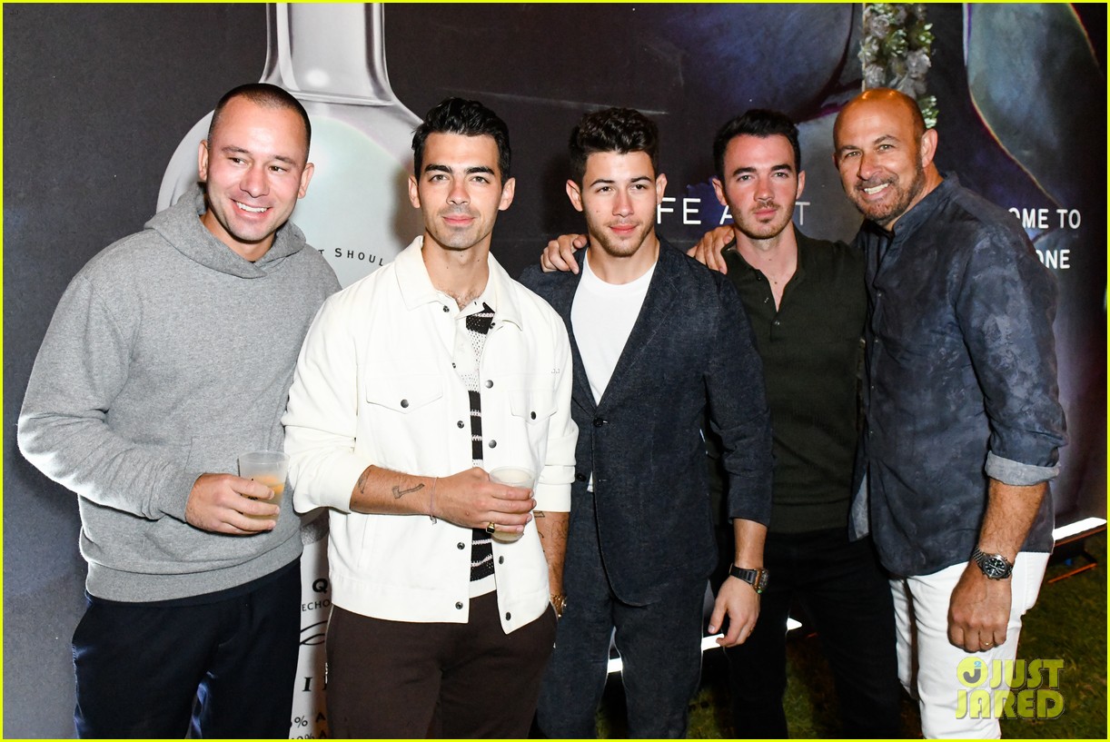 Nick Jonas Celebrates His New Tequila Launch with Priyanka Chopra & the