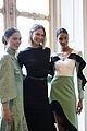 karlie kloss supports christian siriano at paris fashion show 03