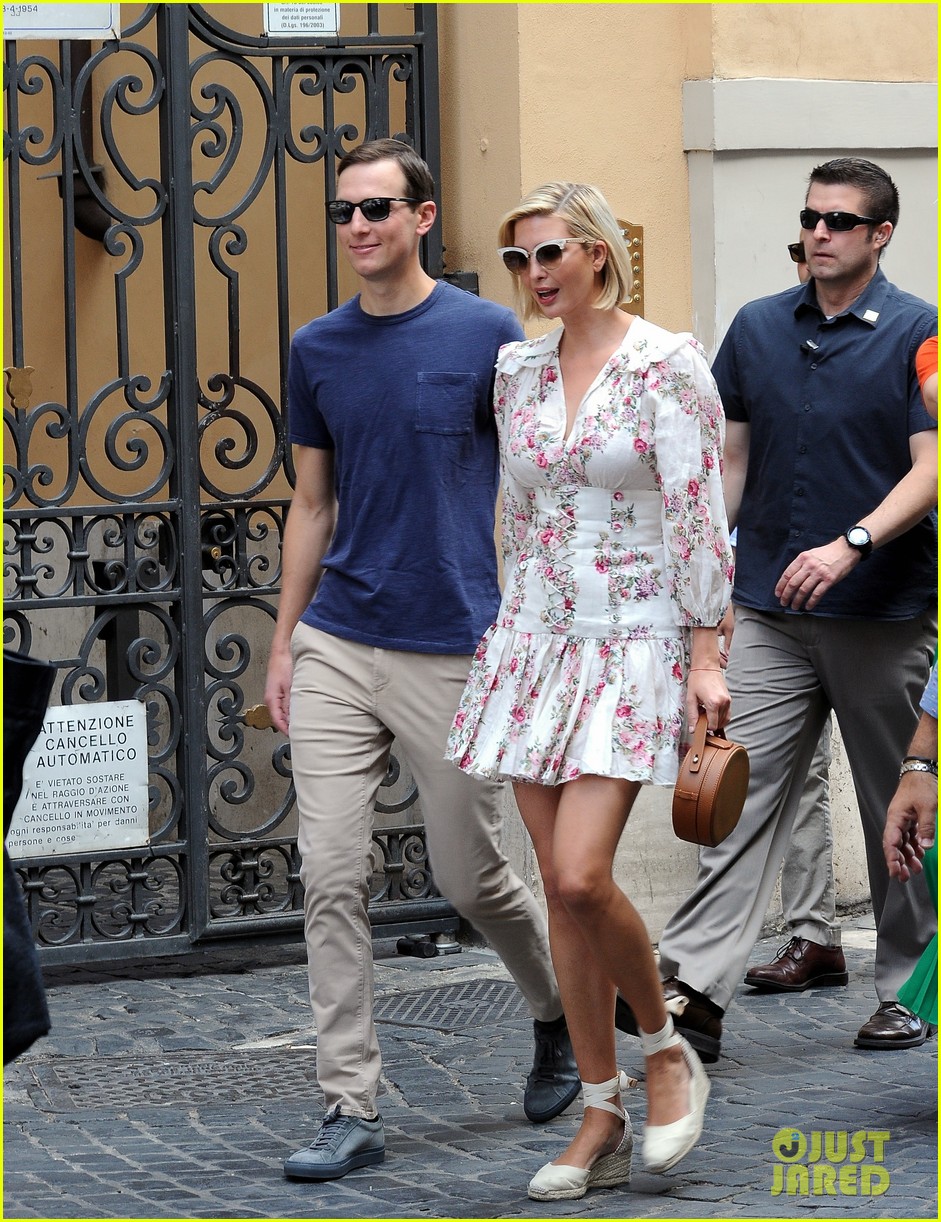 Karlie Kloss & Ivanka Trump Vacation with Their Husbands in Rome Photo