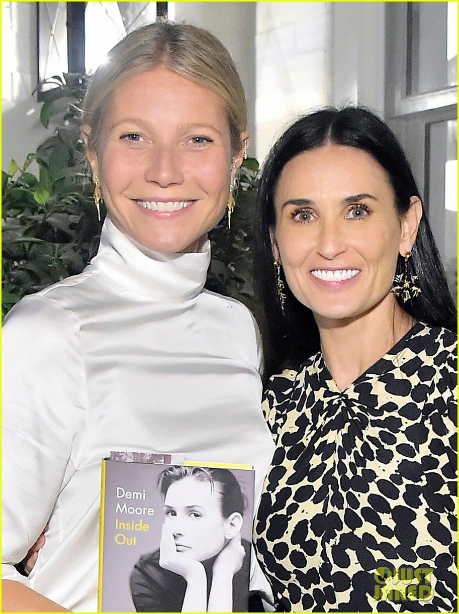 Demi Moore is Joined by Paltrow & Kate Hudson at 'Inside Out