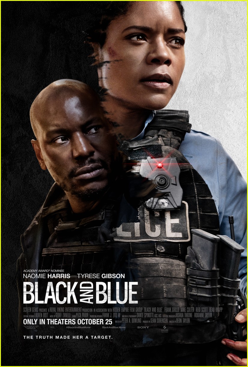 naomie harris black and blue poster4354635