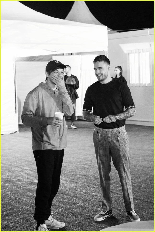 Liam Payne Reunites with Louis Tomlinson at Madrid Concert! Photo