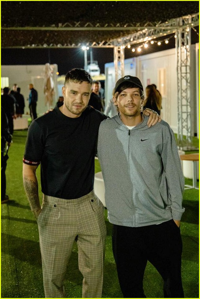 Liam Payne Reunites with Louis Tomlinson at Madrid Concert! Photo