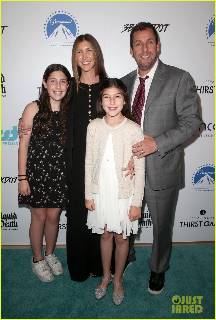 adam sandler family step out to support thirst gala 2019 354362670