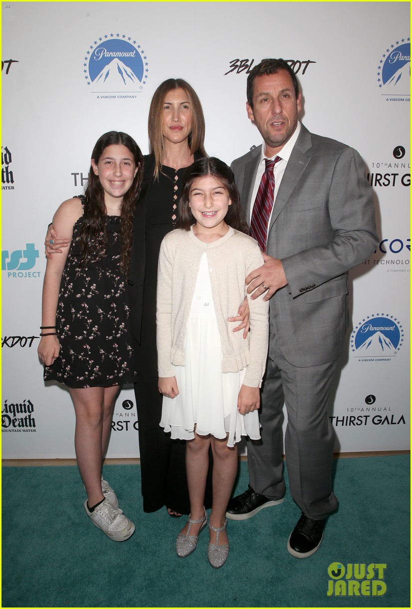 adam sandler family step out to support thirst gala 2019 374362672