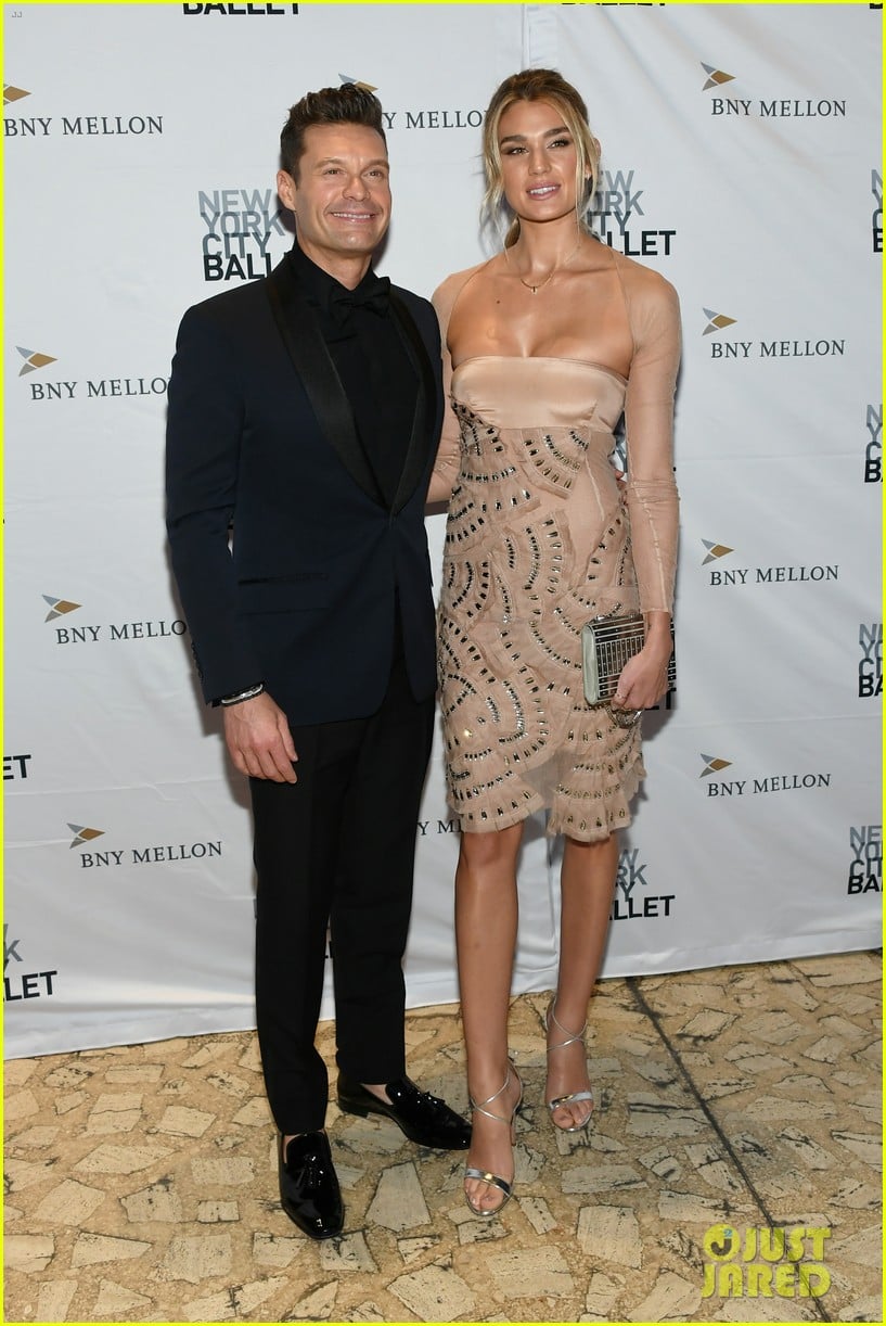 Ryan Seacrest & Shayna Taylor Couple Up for NYC Ballet Fall Fashion