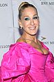 sarah jessica parker wows in pink gown nyc ballet fall fashion gala 02