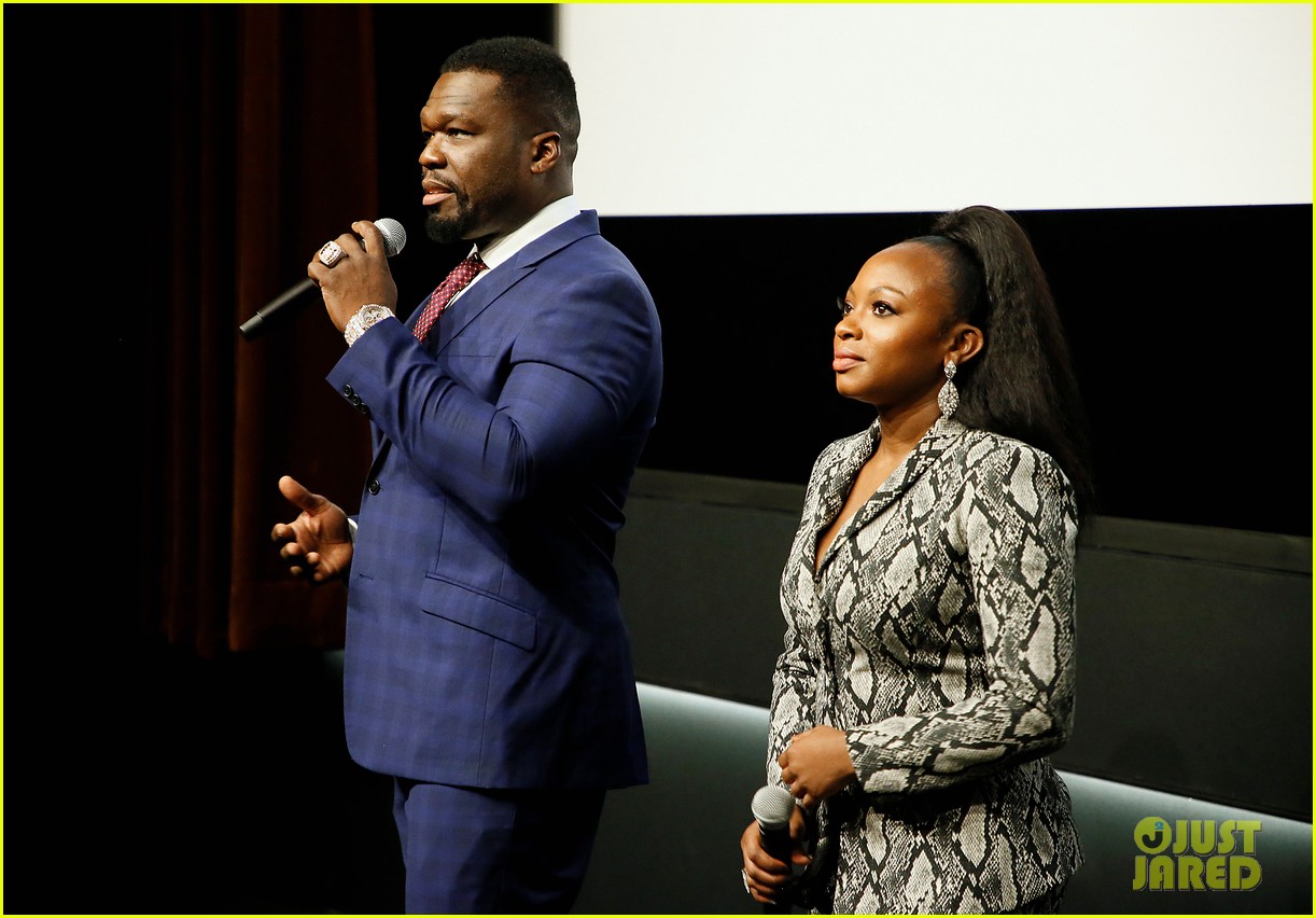 50 cent meets with house speaker nancy pelosi at power mid season screening 01