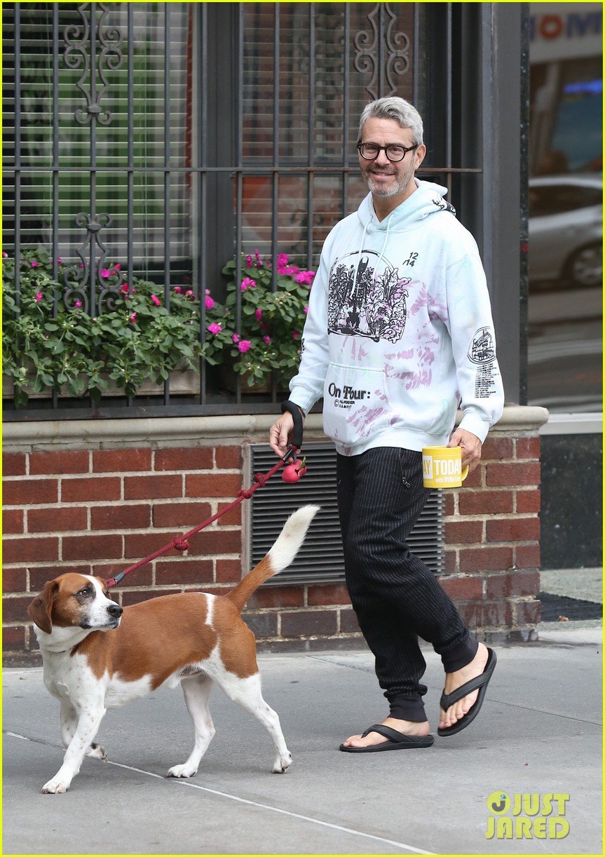 Andy Cohen is All Smiles on Morning Walk with Dog Wacha Photo 4374457