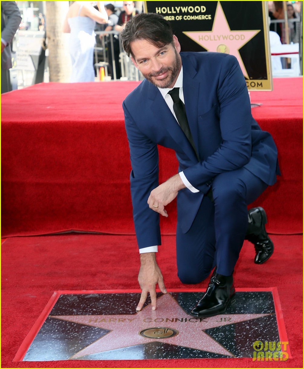 harry connick jr hollywood walk of fame ceremony 02