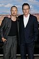 bryan cranston supports aaron paul at breaking bad movie premiere 42