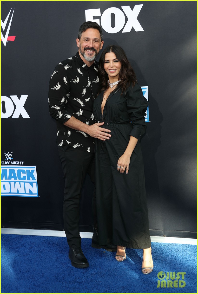Pregnant Jenna Dewan's Boyfriend Steve Kazee Cradles Her Baby Bump on