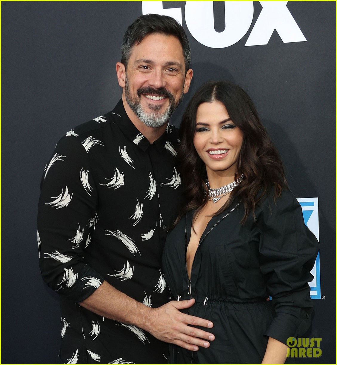 Pregnant Jenna Dewan's Boyfriend Steve Kazee Cradles Her Baby Bump on