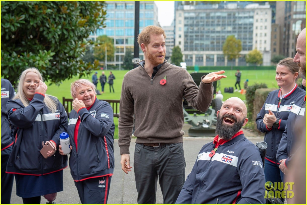 Prince Harry Celebrates Invictus Games Team UK Launch! Photo 4378482