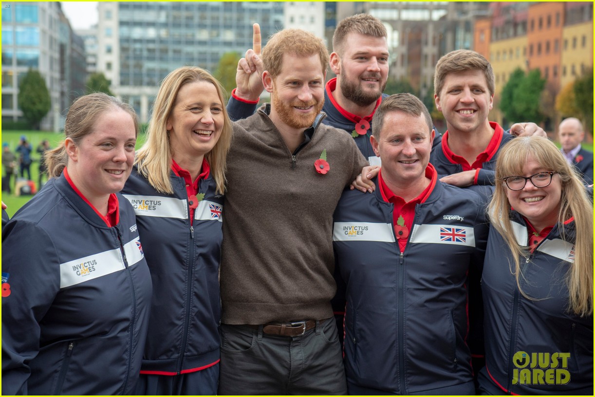Prince Harry Celebrates Invictus Games Team UK Launch! Photo 4378494