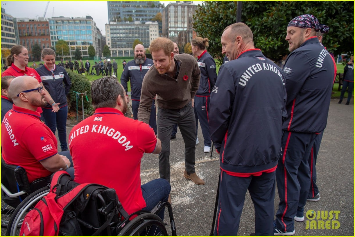 Prince Harry Celebrates Invictus Games Team UK Launch! Photo 4378496