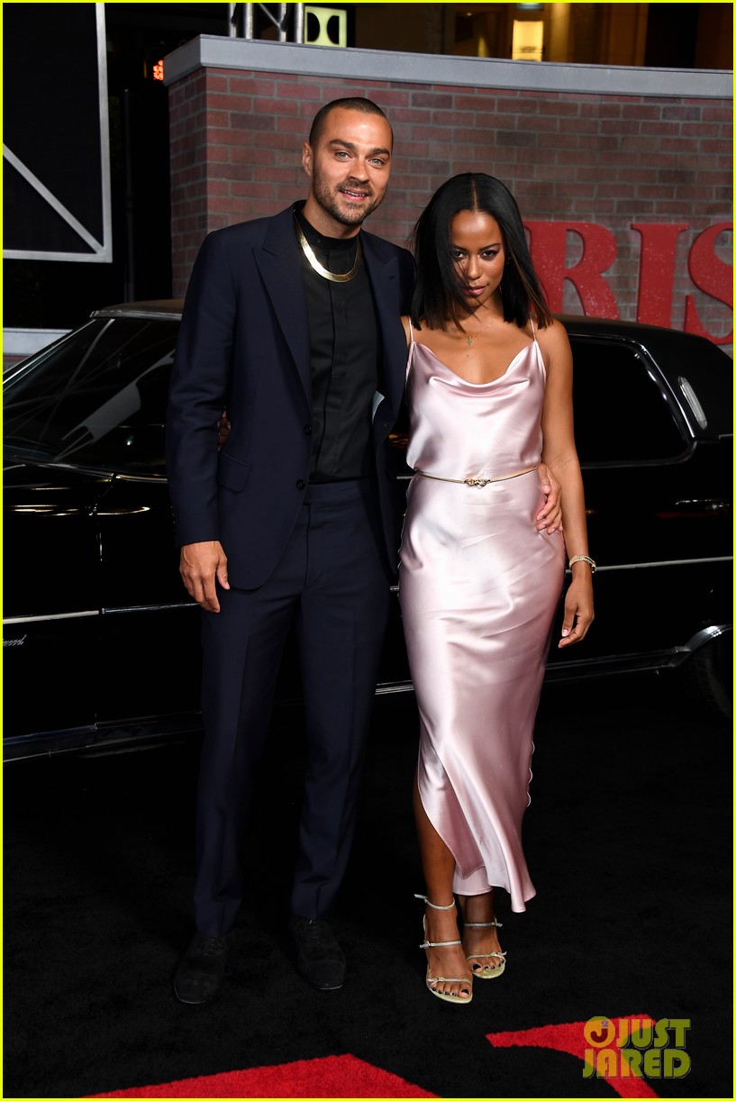 Jesse Williams & Girlfriend Taylour Paige Couple Up For 'The Irishman