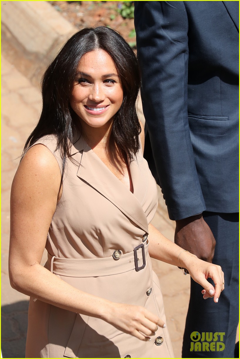 Duchess Meghan Markle & Prince Harry Make Separate Visits in Africa